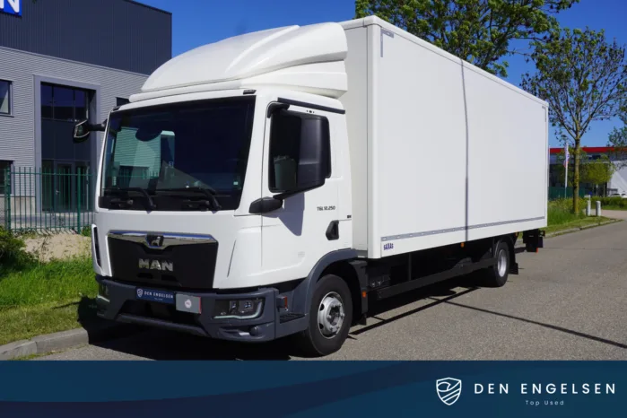 MAN TGL 12.250 Bakwagen Camera Laadklep 1500 KG Ringfeder Vangmuilkoppeling