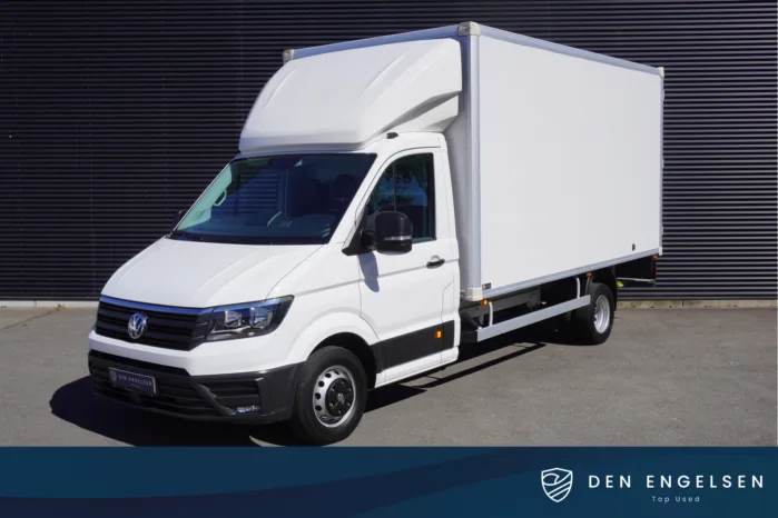 Volkswagen Crafter 164pk Dubbellucht Bakwagen Navigatie Apple Carplay Camera Airco Cruise control Koffer
