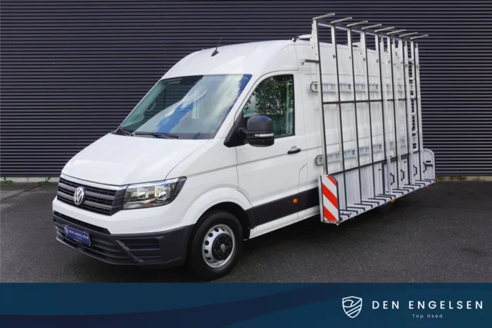 Volkswagen Crafter Dubbellucht 3500kg L3H3 L2H2 Glasresteel Apple Carplay Camera Tacho 3-zits