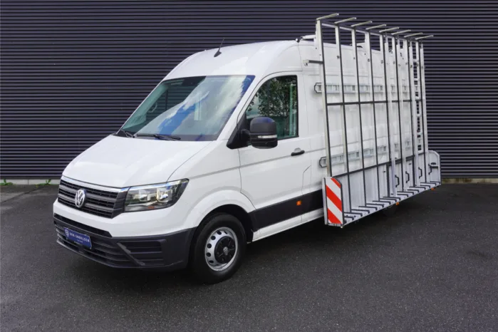 Volkswagen Crafter Dubbellucht 5000kg L3H3 L2H2 Glasresteel Apple Carplay Camera Tacho 3-zits
