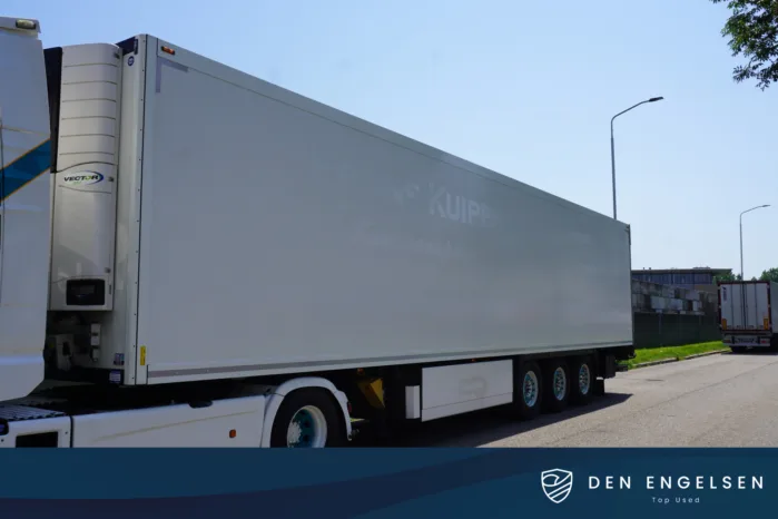 Krone SD Cool Liner SAF Uitschakelbare stuuras Laadklep 2000 KG Carrier Vector 1550 Liftas Ferry Camera XL-Certificaat
