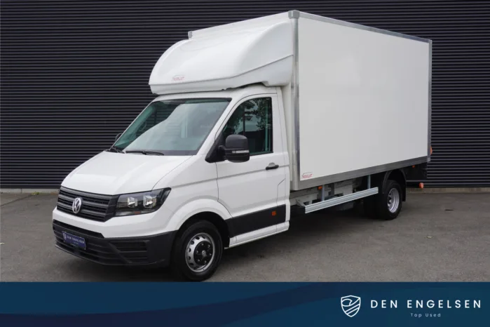Volkswagen Crafter 163pk Automaat Dubbellucht N1 Bakwagen laadklep Zijdeur Camera Apple carplay Cruise control Airco