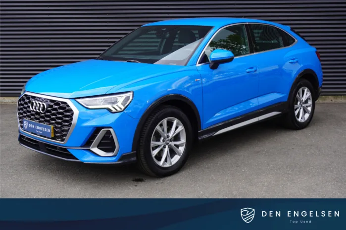 Audi Q3 Sportback 35 TFSI 150pk Automaat S Edition Digitaal Dashboard LED ACC Cruise control Apple Carplay Navigatie Parkeersensoren
