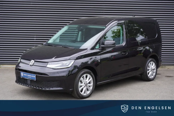 Volkswagen Caddy Cargo 122pk Automaat Style LED Apple Carplay Digitaal Dashboard Leder Navigatie Parkeersensoren