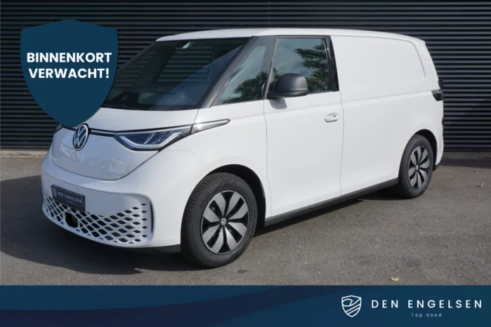 Volkswagen ID. Buzz Cargo 79kWh Accu 286 PK Achterdeuren 3-Zits Camera ACC Trekhaak Cruise Standkachel Apple Carplay