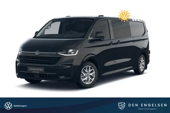 Volkswagen Transporter 2.5 eHybrid L2H1 32 Bulli DUBBELE CABINE, IQ LED, Climatronic, Schuifdeur links en rechts met sluithulp, Exclusive Snoeks Dubbele Cabine