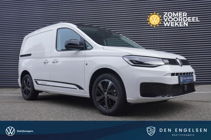 Volkswagen Caddy Cargo 1.5 TSI Hybride DSG Limited Edition, Climatronic, Achterdeuren zonder deuren, App connect draadloos, Alarm, LED koplampen, Trekhaak met vaste kogel