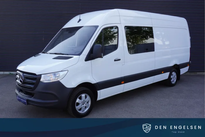 Mercedes-Benz SPRINTER 317 170pk Automaat L3H2 Dubbele cabine 6 persoons 3500kg Trekhaak Camera Navigatie Apple carplay Trekhaak