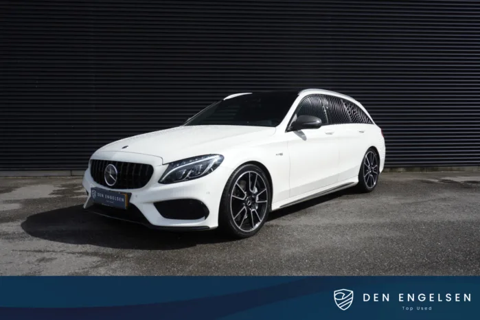 Mercedes-Benz C-klasse Estate AMG 43 4MATIC Pano Burmester ACC Cruise control Camera Navi Trekhaak