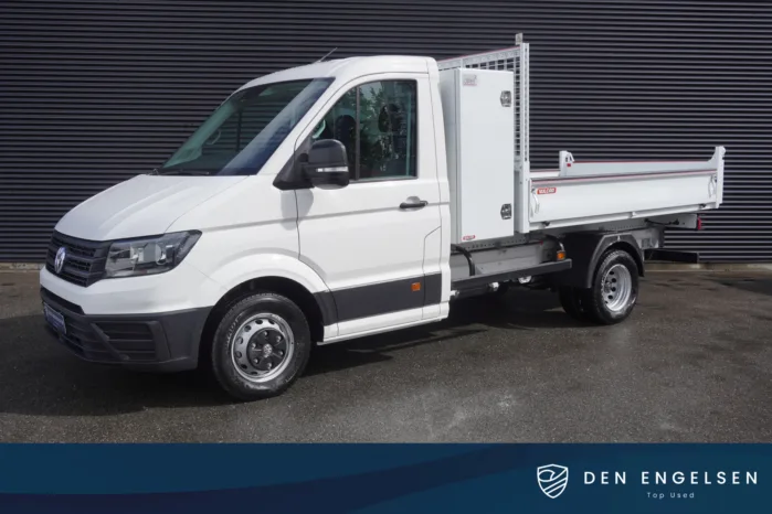 Volkswagen Crafter 50 N1 163pk Automaat Dubbellucht Kipper 3500kg Trekgewicht Trekhaak ACC Cruise control  Apple Carplay