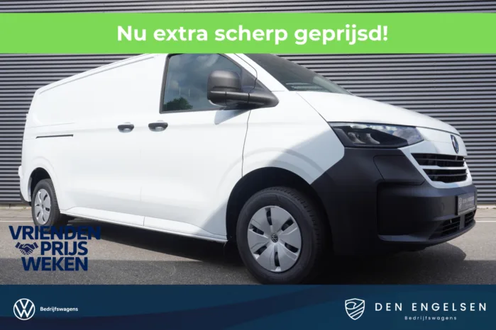 Volkswagen e-Transporter Life L2H1 218 pk, Achterdeuren zonder ruit, Trekhaak, Climatronic, Bijrijdersbank