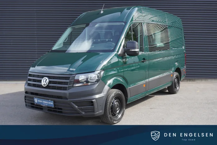 Volkswagen Crafter 140pk L3H3/L2H2 Dubbele cabine 6 persoons Apple Carplay Trekhaak Camera Parkeersensoren Cruise control Stoelverwarming