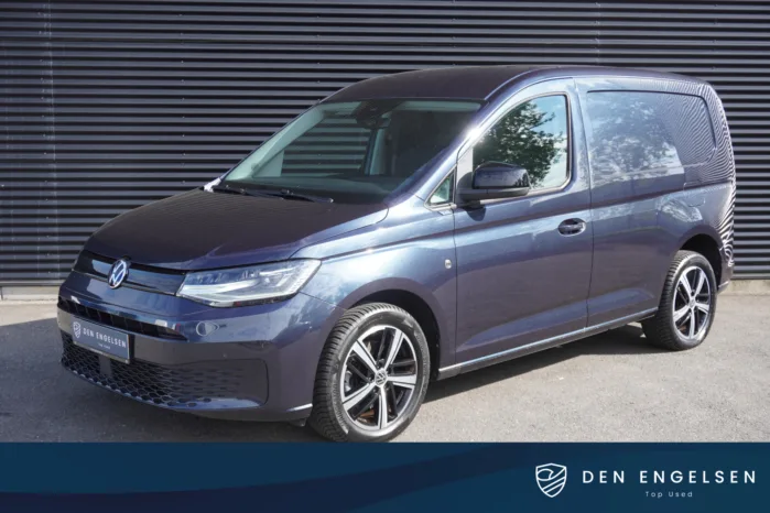 Volkswagen Caddy Cargo 2.0 TDI 1st Edition 122pk LED Digitaal Dashboard Navigatie Trekhaak ACC Cruise control Leder multifunctioneel stuurwiel