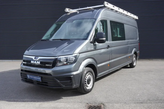 MAN TGE 180pk Automaat L4H3/L3H2 Dubbele cabine 7 persoons Trekhaak Apple Carplay Camera Navigatie Cruise control