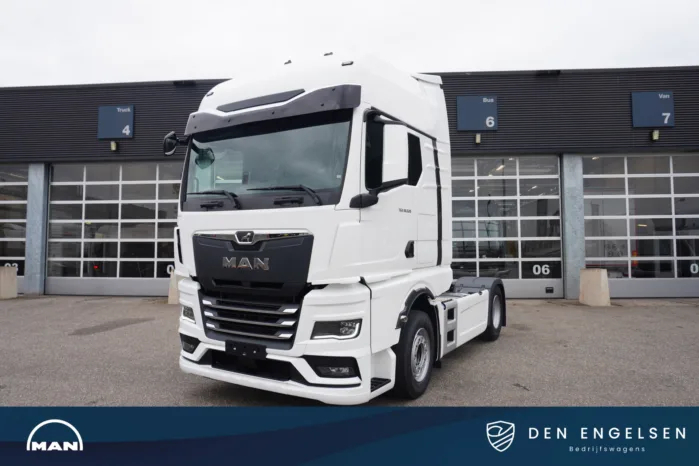 MAN TGX 18.520 | 4x2 LL SA | 360WB | Luchtgeveerde vooras I 7 inch mediasysteem I ACC I Efficientcruise met predictiveDrive I Standairco | Climatronic I Koelkast I Leder bekleding