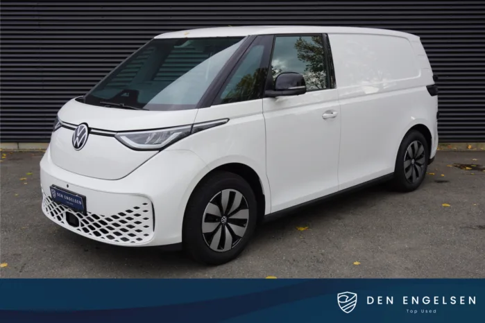 Volkswagen ID. Buzz Cargo 79kWh Accu 286 PK Achterdeuren 3-Zits Camera ACC Trekhaak Cruise Standkachel Apple Carplay